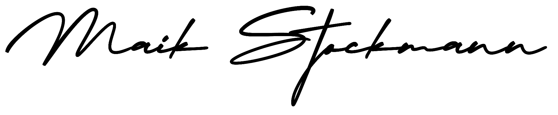 Unterschrift Maik Stockmann